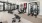 a gym with exercise equipment