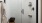a shower with a glass door