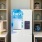 a white refrigerator in a room