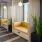 seating areas with plants
