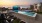 a large swimming pool in a city